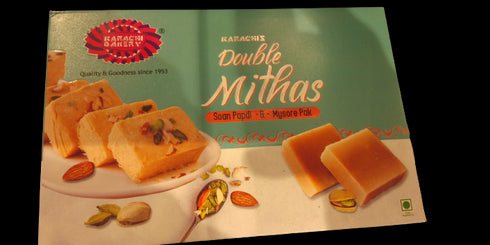 Karachi bakery Double Mithas 400g (Soan Papadi-Mysore Pak{soft})